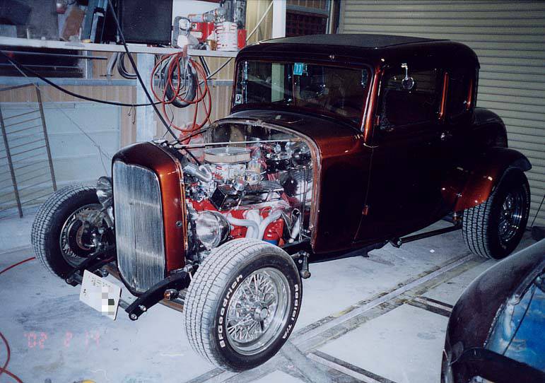 32年式 フォード デュースクーペ Custom Made Car Shcool Garage